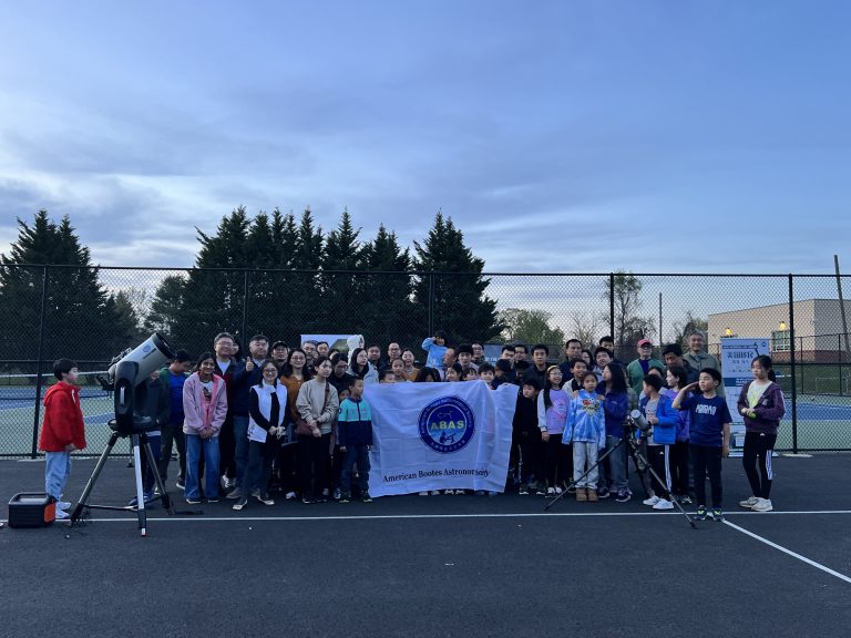 astronomy night at Longfellow middle school 3