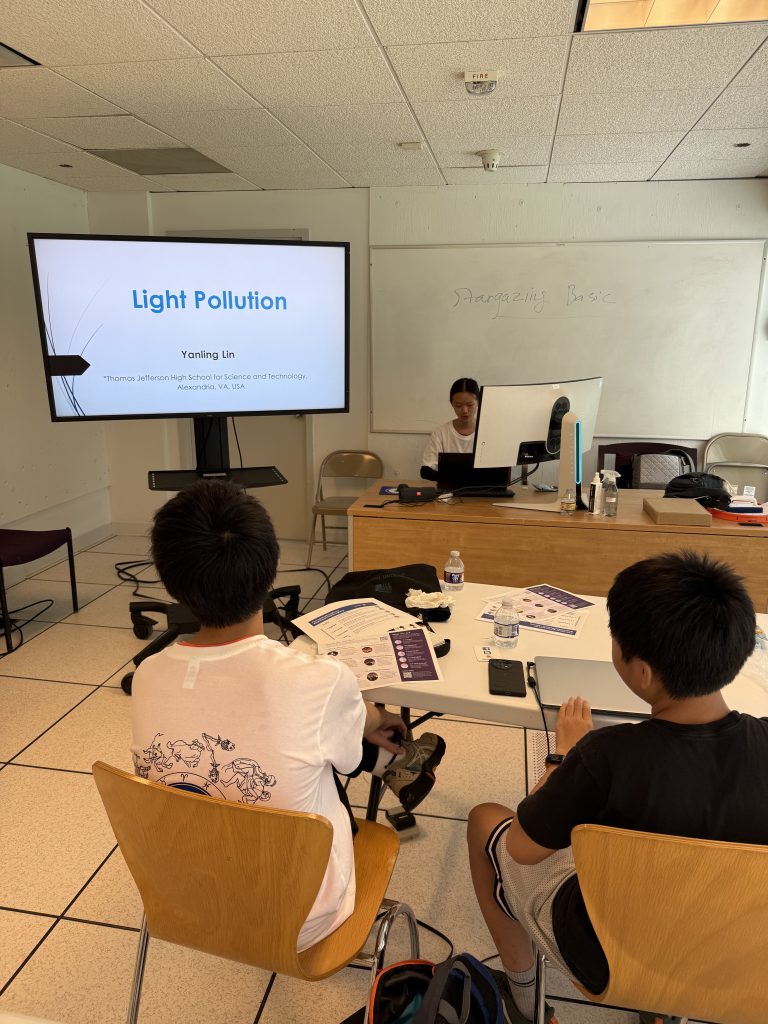 STEM summer camp lecture